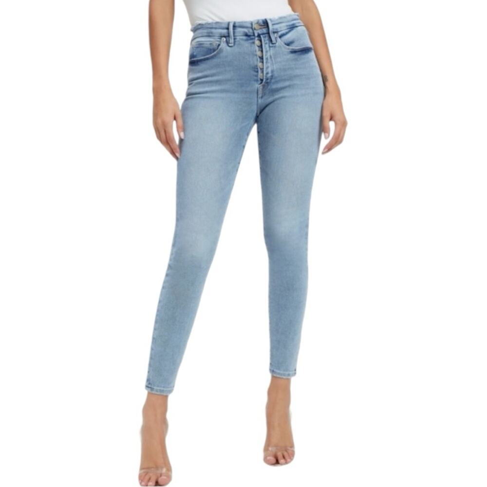 NWT Good American Good Legs Skinny Jeans in Indigo Size 12/31 Retail $135